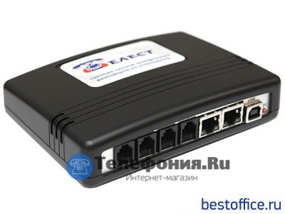 Telest RD8-E Система записи телефонных разговоров на компьютер (USB/Ethernet) для 8 цифровых системных телефонов Panasonic