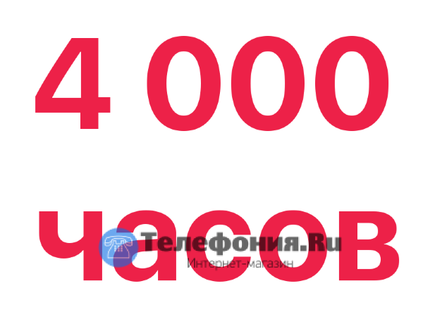 SpRecord Расширение памяти до 4 000 часов